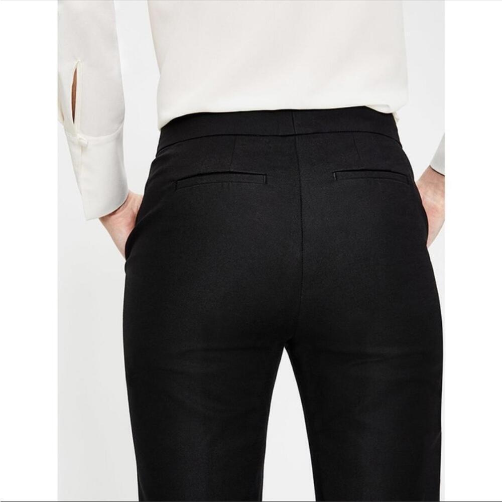 Boden Richmond Trouser Pant Straight Leg Stretch Black Size 8 - Picture 5 of 8